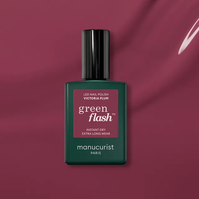 manicurist-green-flash-victoria-plum-vernis-semi-permanent-prune image 1