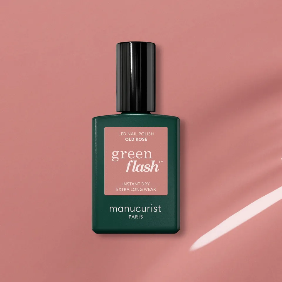 manicurist-green-flash-old-rose-vernis-semi-permanent-rose image 1