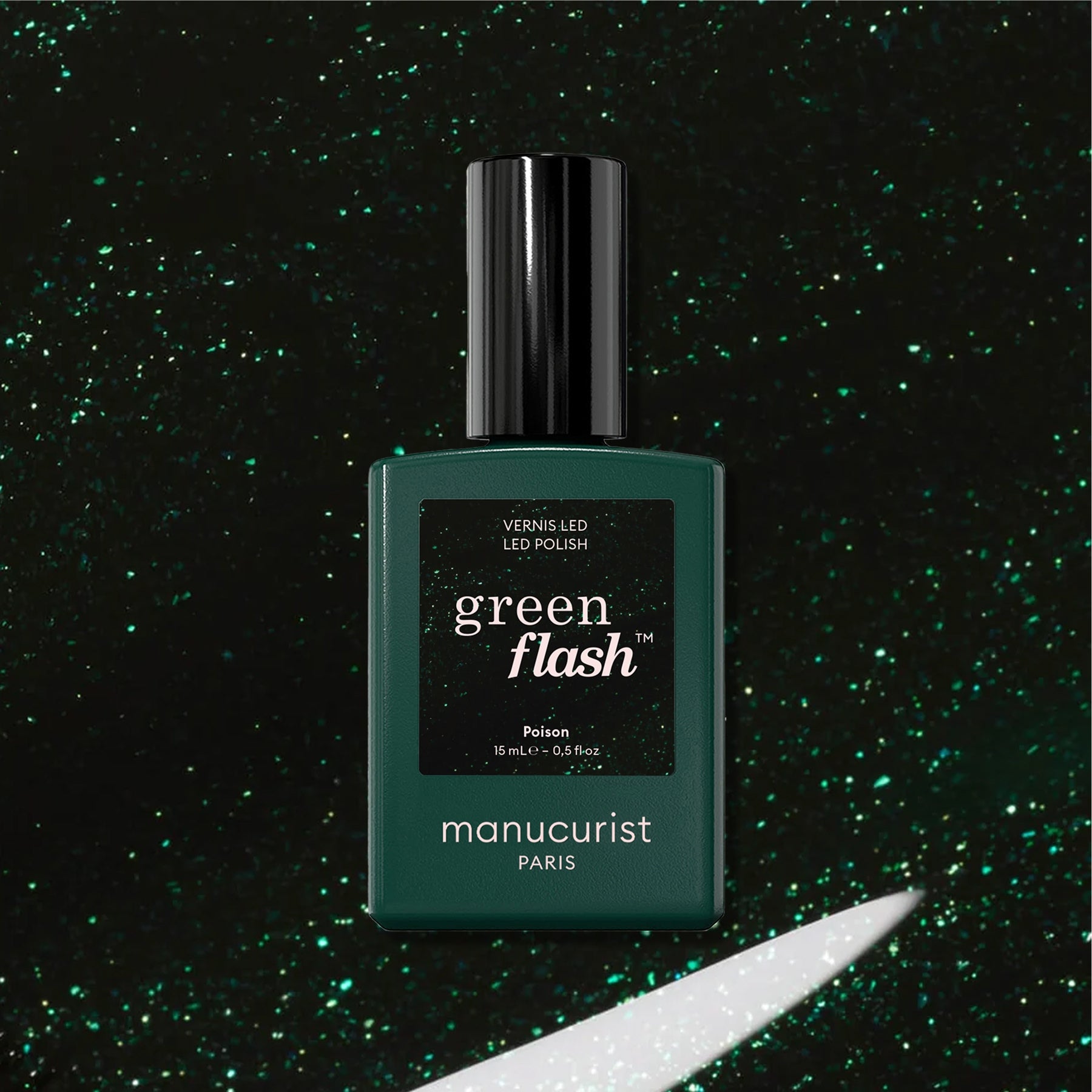 manicurist-green-flash-poison-vernis-semi-permanent-vert image 1