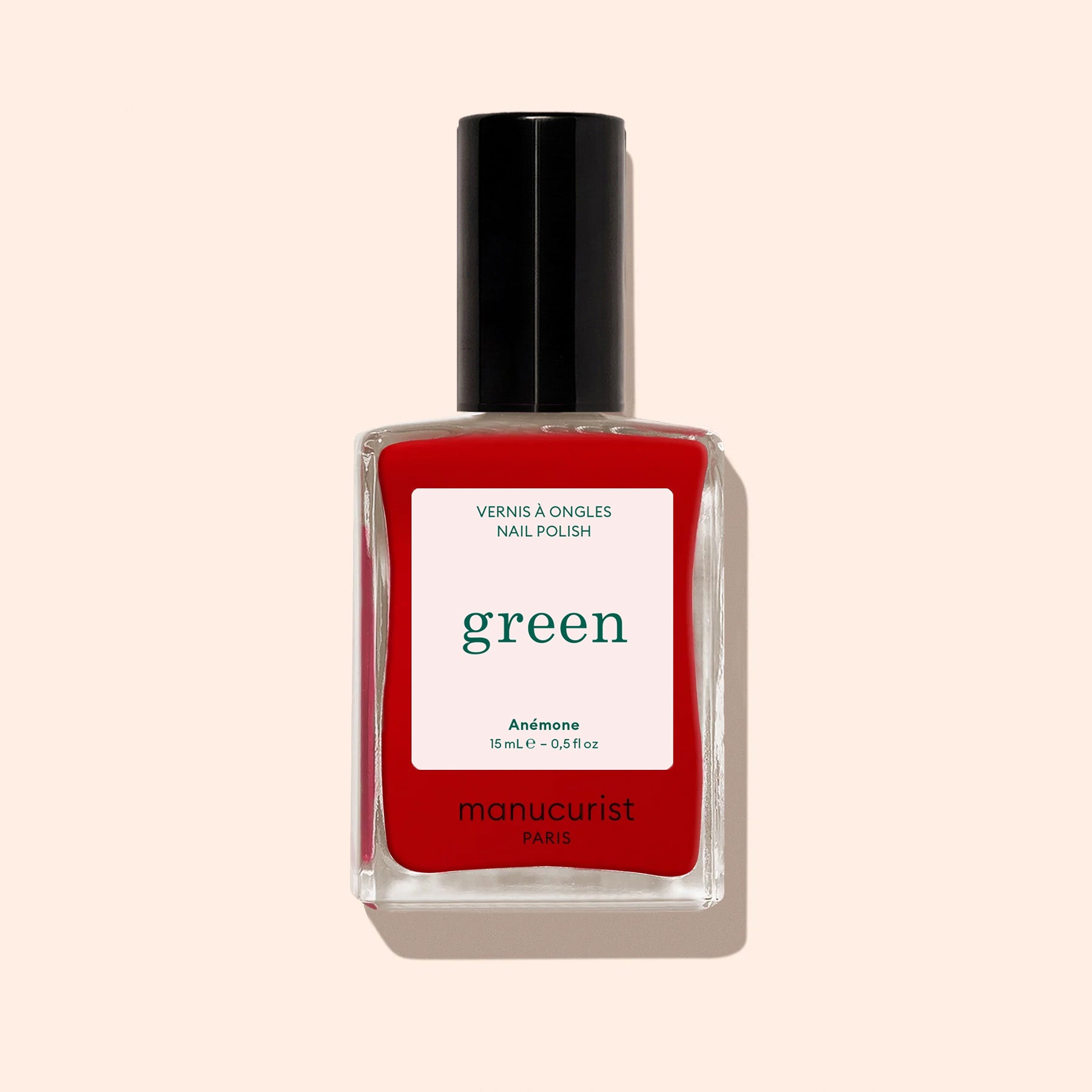 manicurist-green-vernis-ongles-an-mone-rouge-vif-15ml image 1