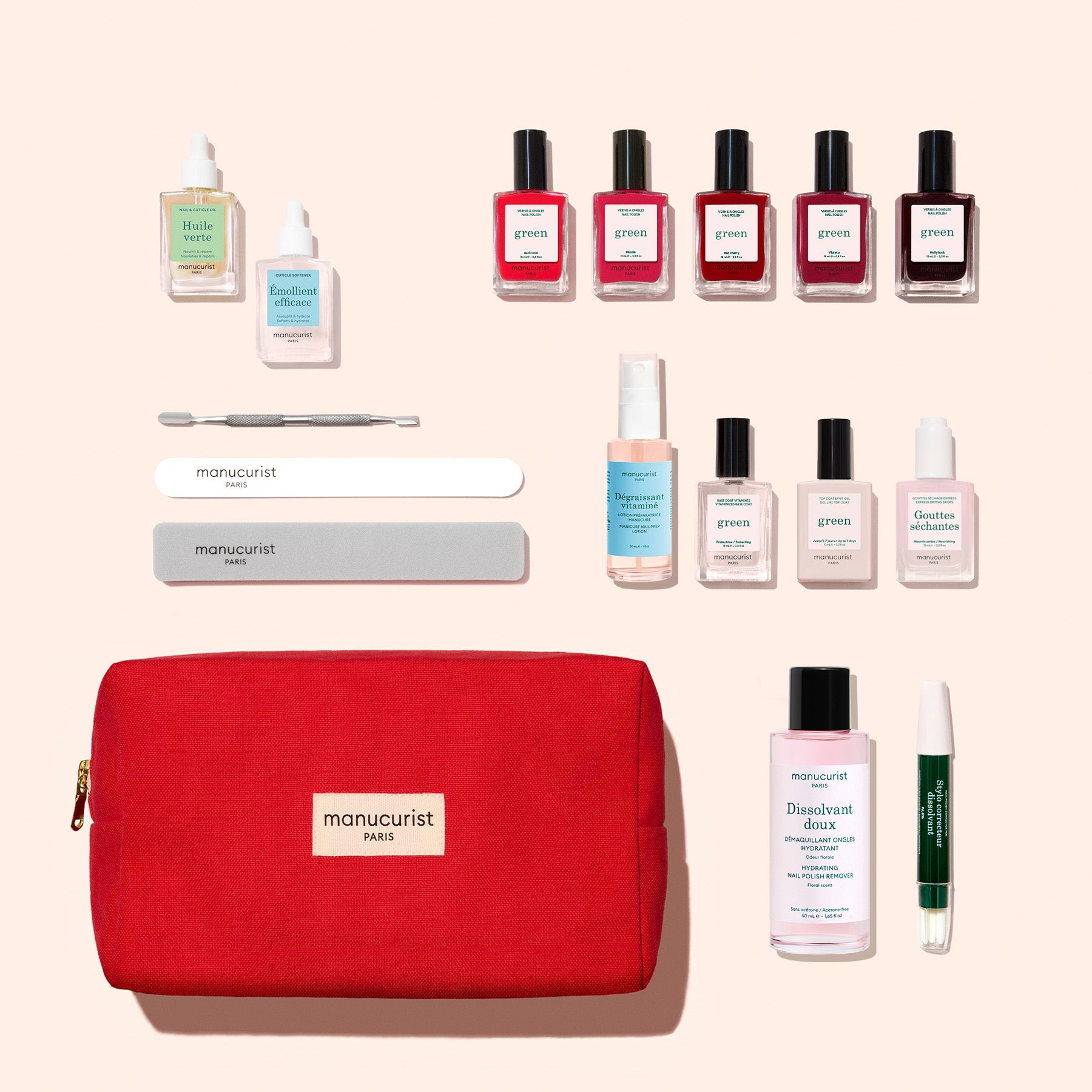 manicurist-green-trousse-super-addict-kit-manucure-complet image 2