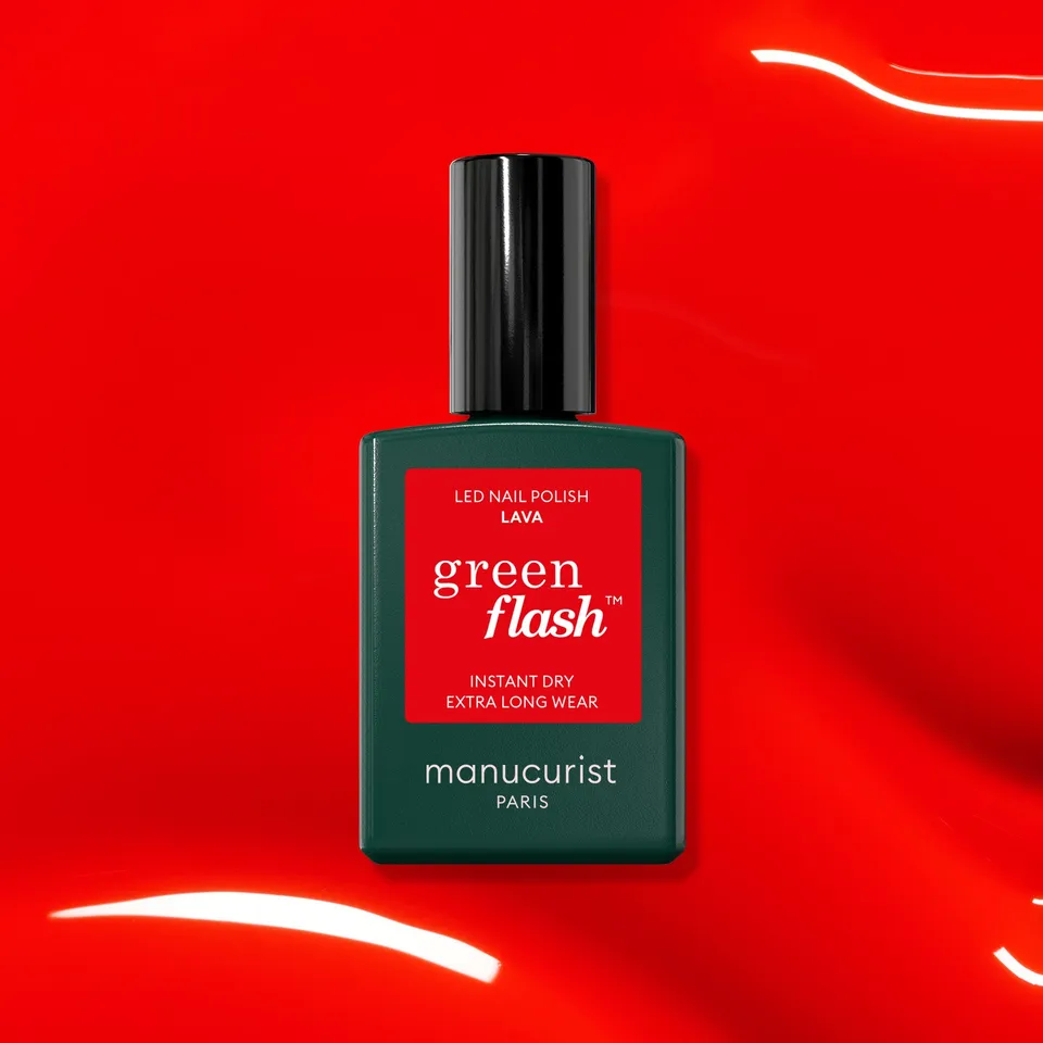 manicurist-green-flash-lava-semi-permanent-rouge-orang-led image 1