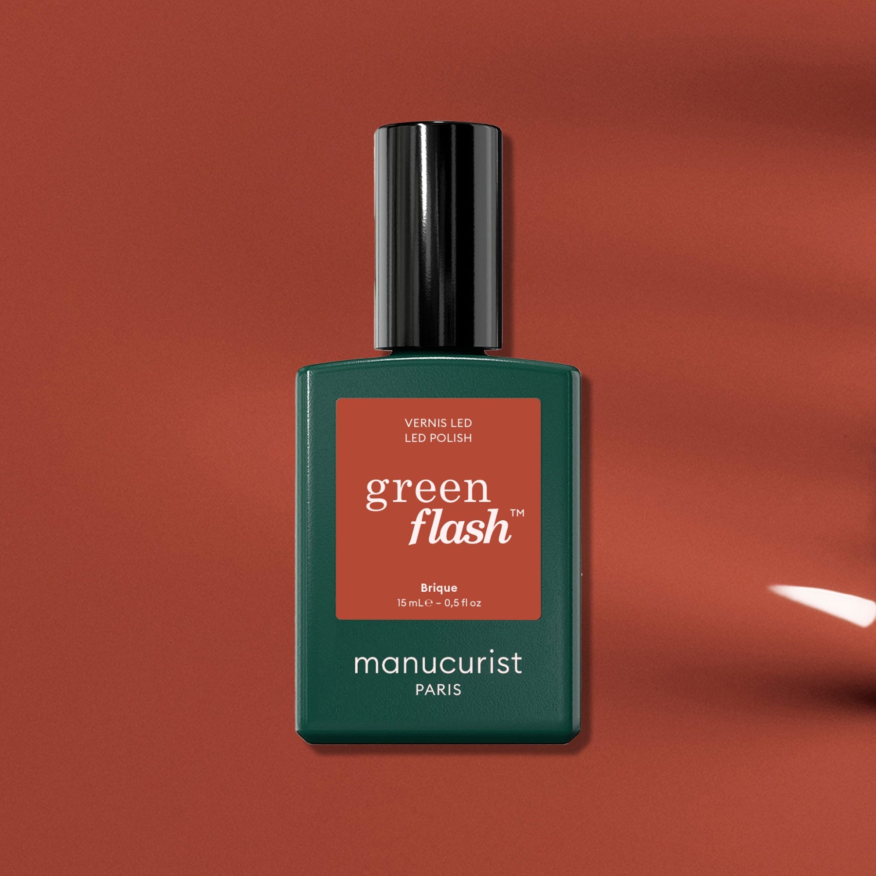 manicurist-green-flash-vernis-semi-permanent-brique-rouge image 1