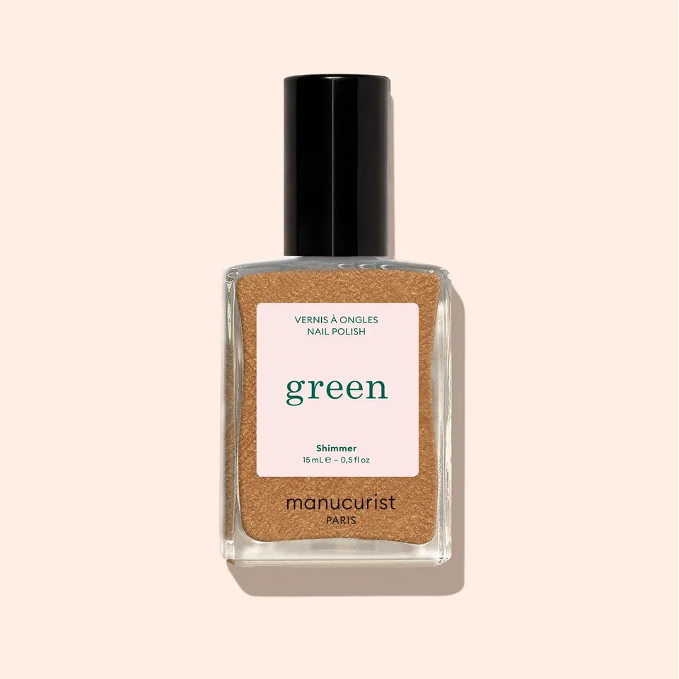 manicurist-green-shimmer-vernis-ongles-dor-bronze-paillet image 1