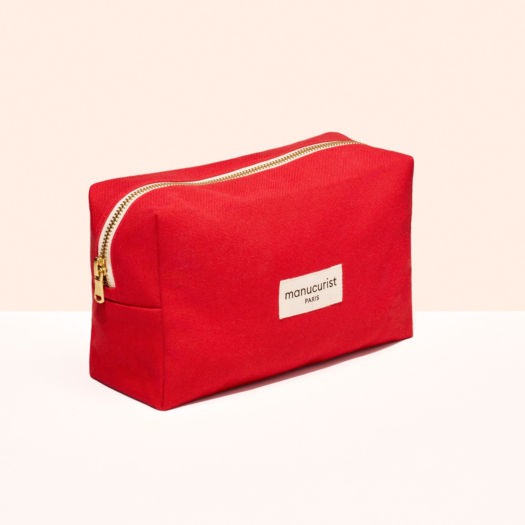 manicurist-accessoires-trousse-rouge-coton-bio image 1