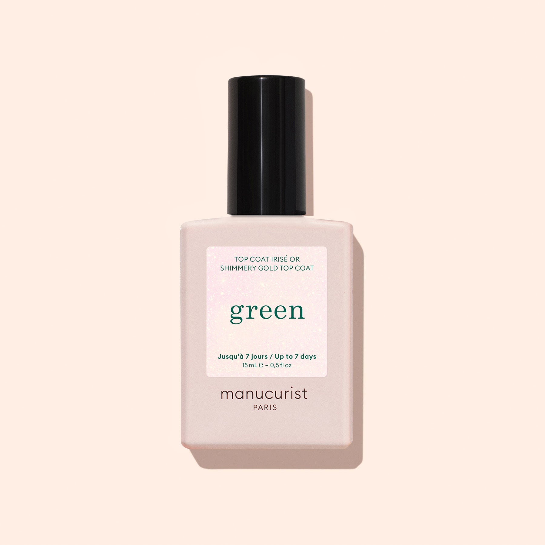 manucurist-green-top-coat-paillet-or-15-ml image 1