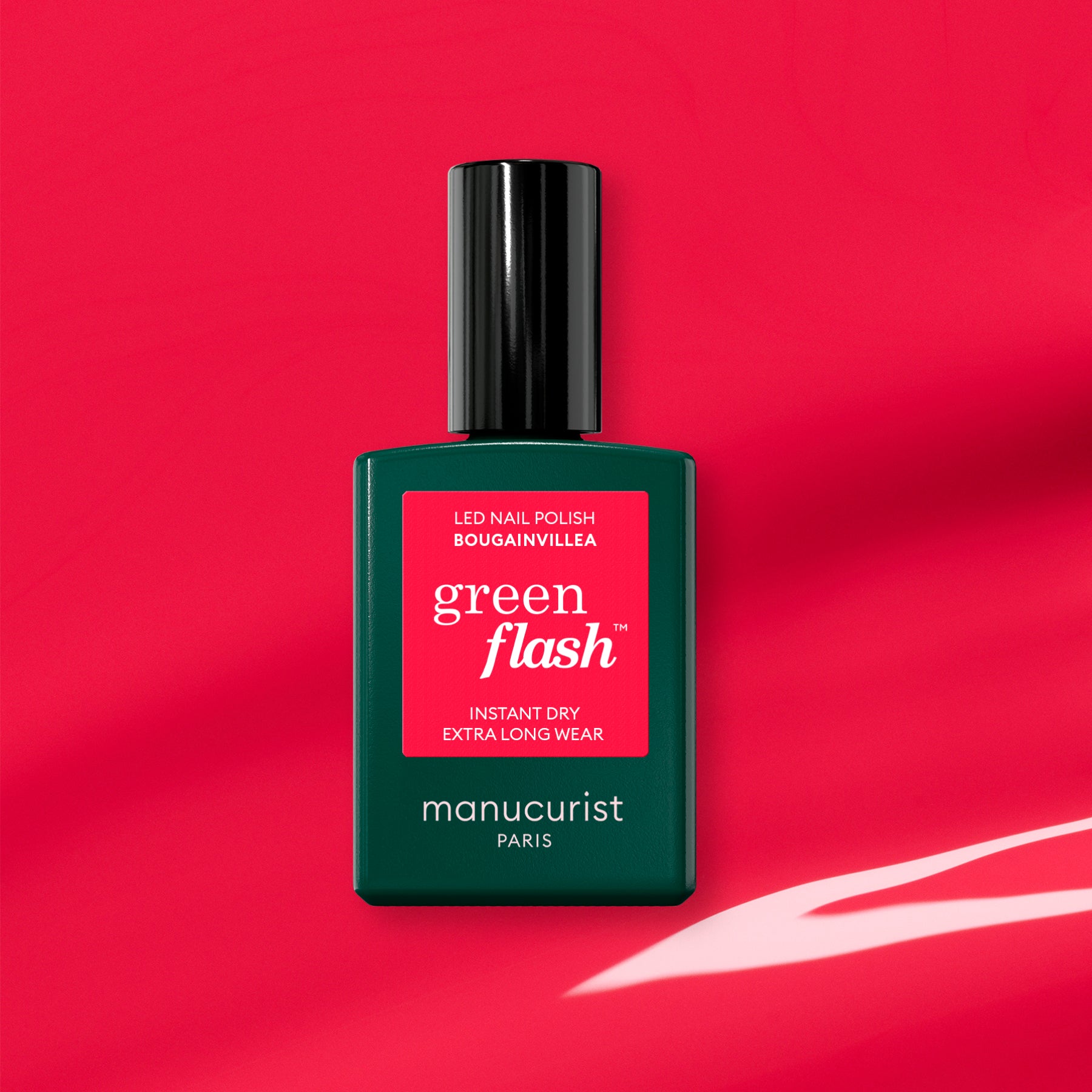 manicurist-green-flash-vernis-semi-permanent-bougainvillea-rouge-rose-15ml image 1