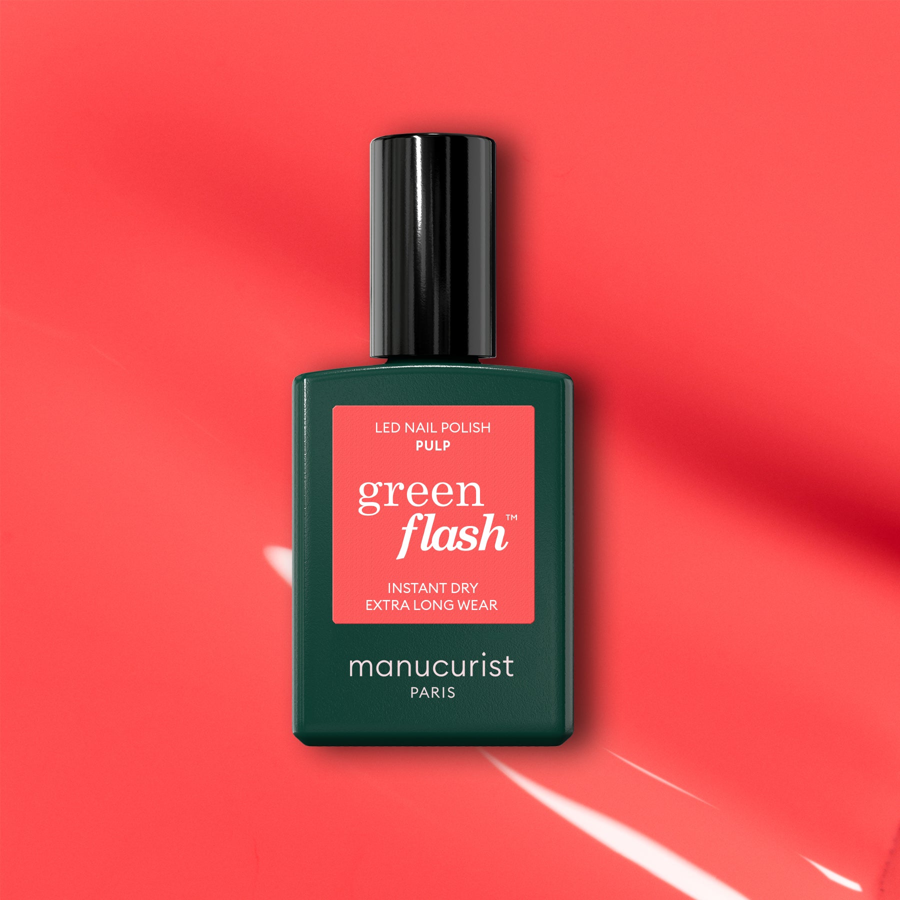 manucurist-green-flash-pulp-vernis-semi-permanent-rose-corail image 1