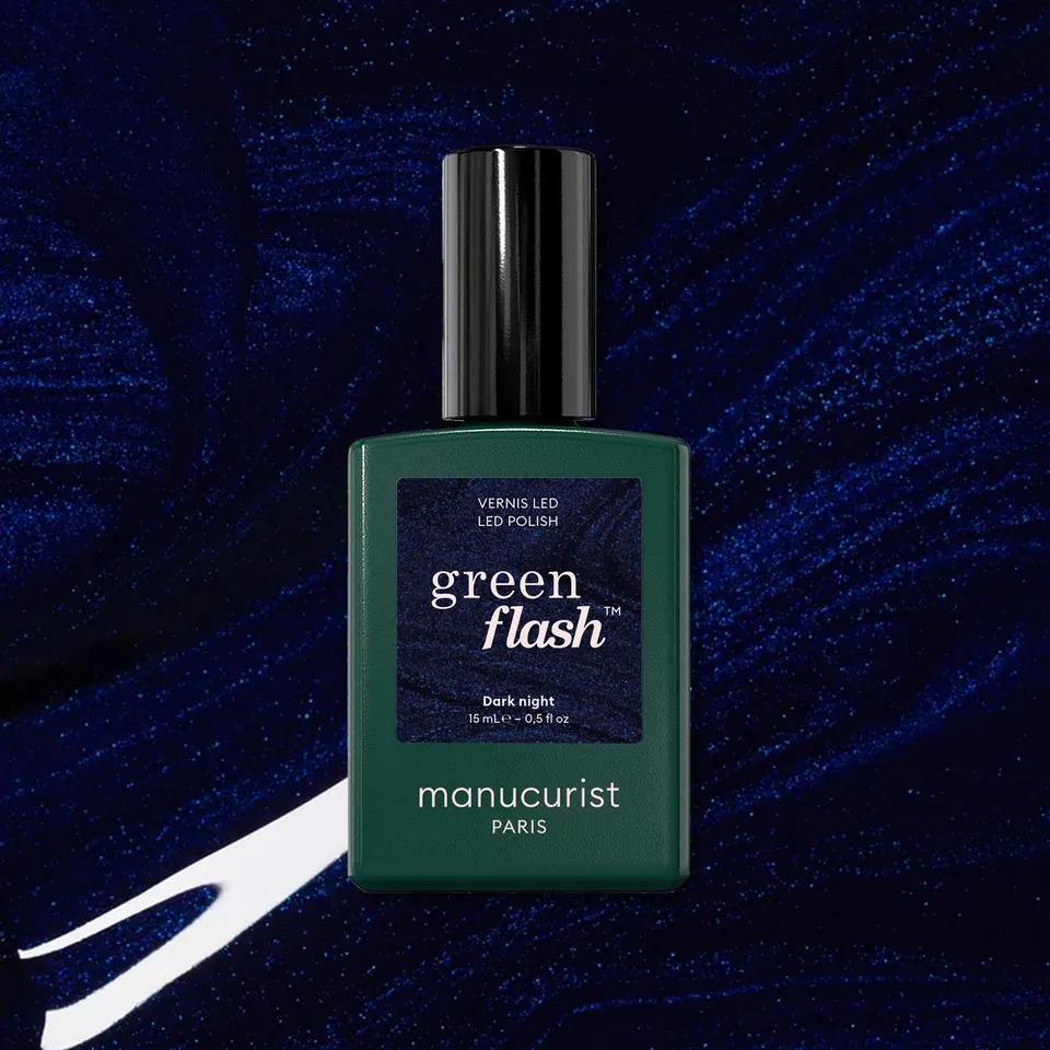 manicurist-green-flash-dark-night-vernis-semi-permanent-bleu-iris image 1