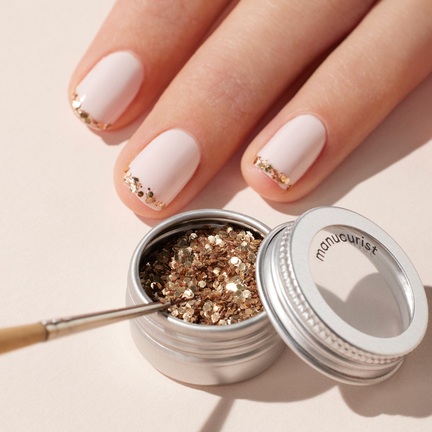 manicurist-accessoires-paillettes-biod-gradables-rose-gold image 2