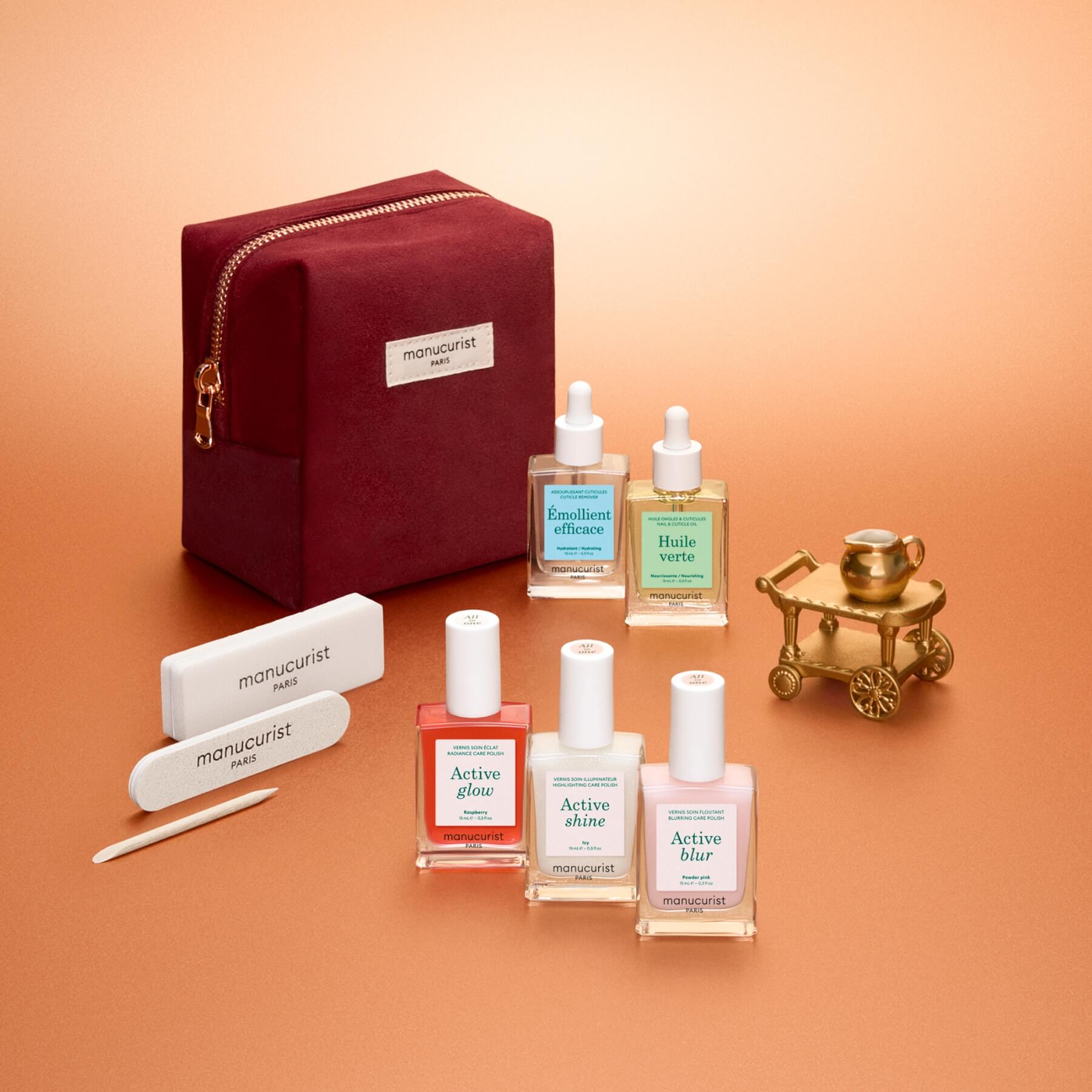 manicurist-active-starter-kit-coffret-vernis-soin-trousse-velours image 1