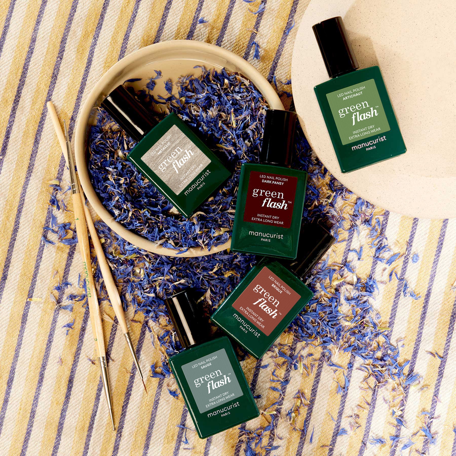 manicurist-nail-art-spice-lover-coffret-vernis-green-flash-5-teintes image 2