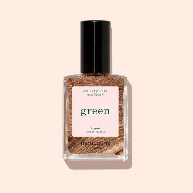 manicurist-green-bronz-vernis-ongles-marron-paillet image 1