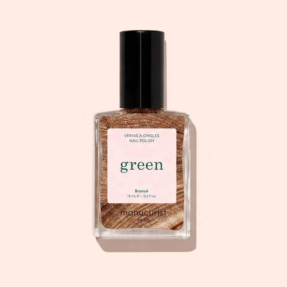 manicurist-green-bronz-vernis-ongles-marron-paillet image 1