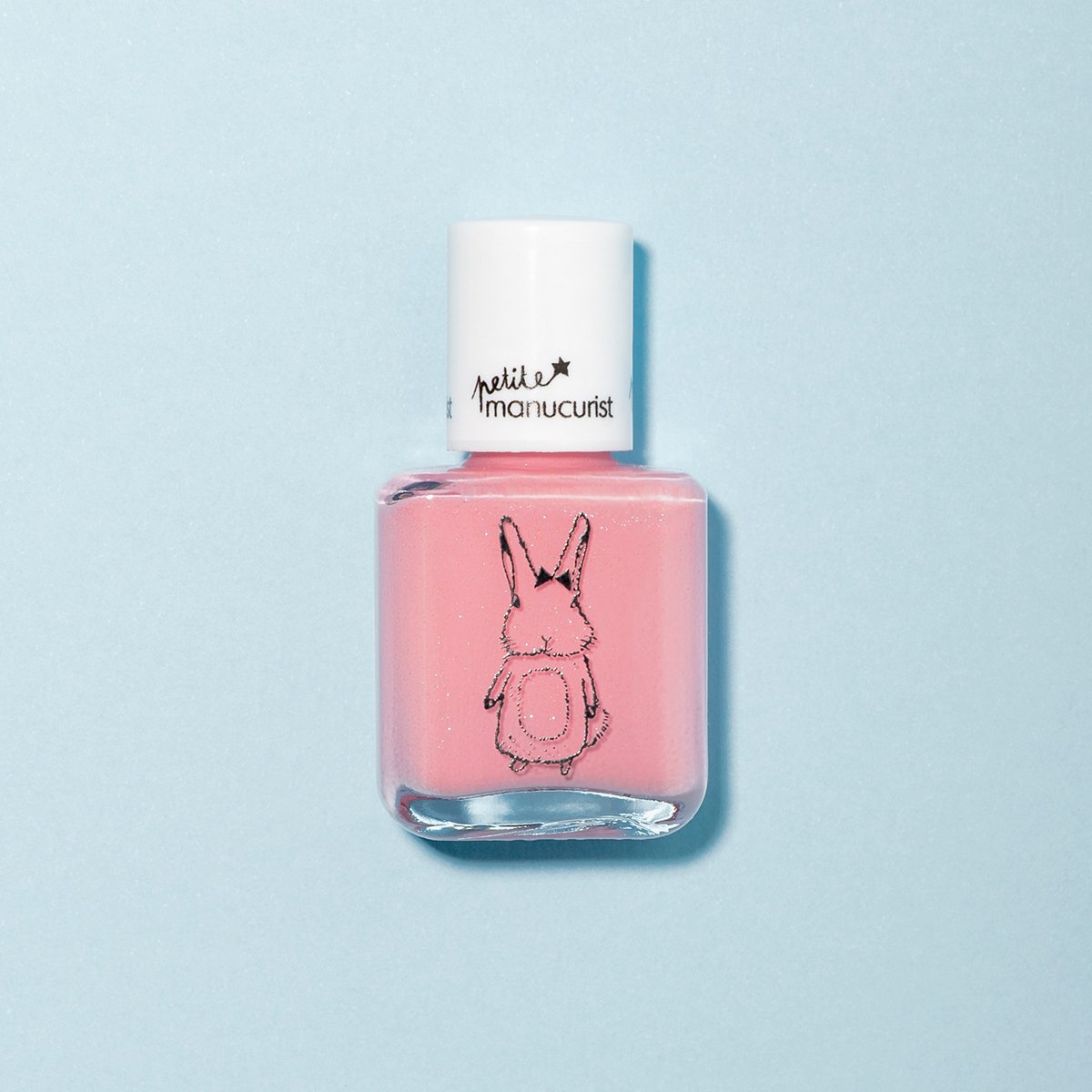 manicurist-rosie-la-lapine-vernis-enfants-rose-paillet image 1