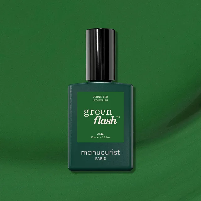 manicurist-green-flash-jade-vernis-semi-permanent-vert-led image 1