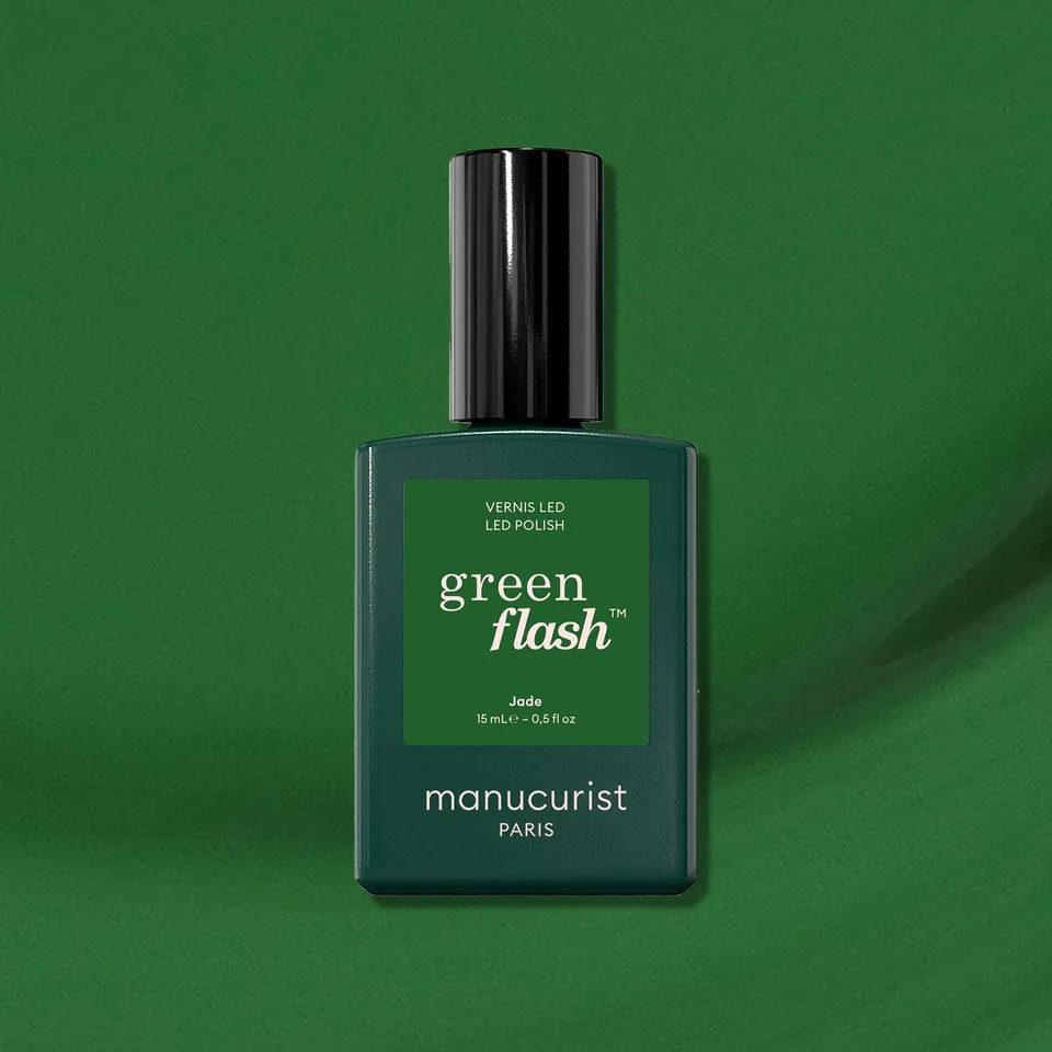 manicurist-green-flash-jade-vernis-semi-permanent-vert-led image 1