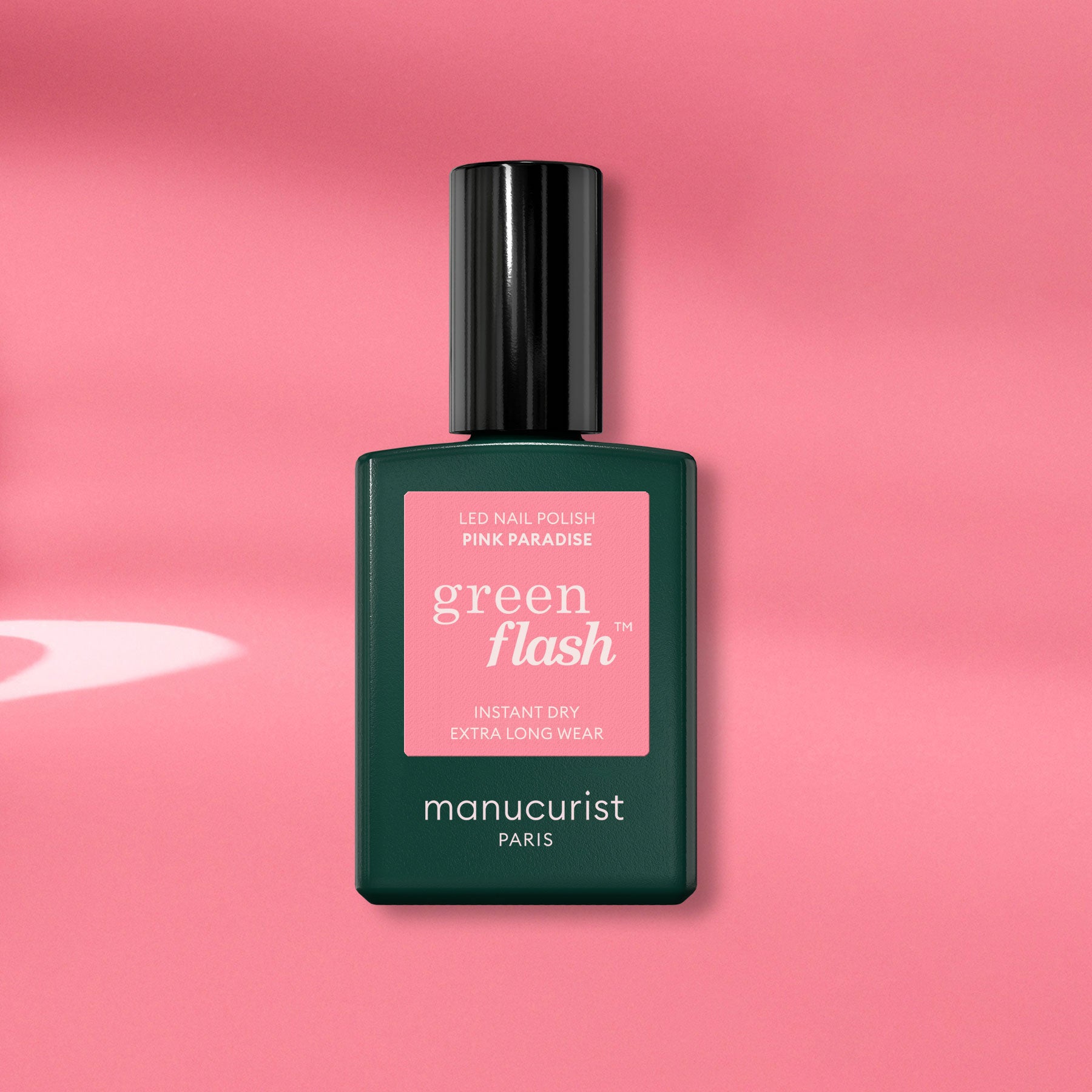 manicurist-green-flash-vernis-semi-permanent-pink-paradise-rose image 1