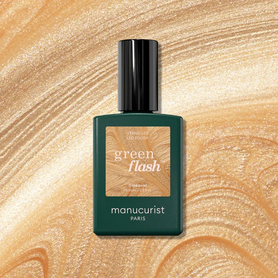 manicurist-green-flash-gold-sand-vernis-semi-permanent-jaune-iris image 1