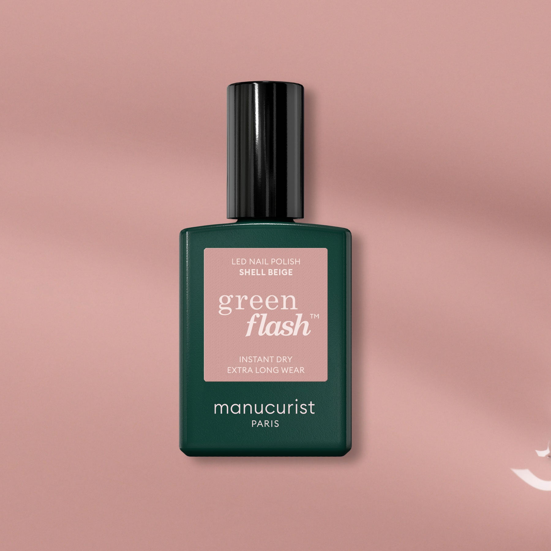 manicurist-green-flash-vernis-semi-permanent-shell-beige-nude image 1