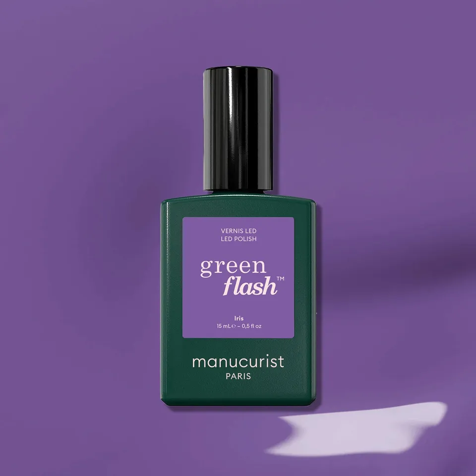 manicurist-green-flash-vernis-semi-permanent-iris-violet-bleut image 1