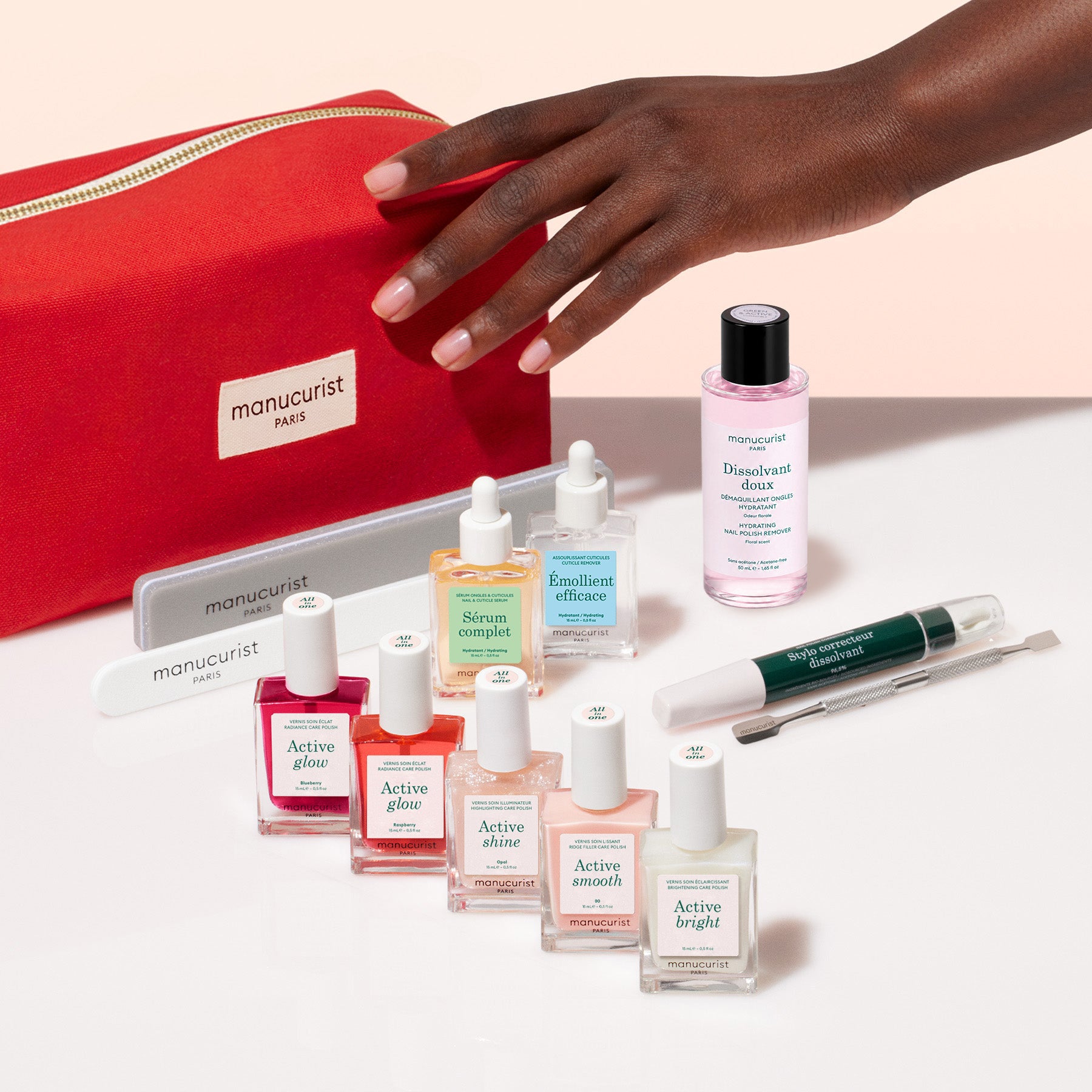 manicurist-active-trousse-manucure-super-addict-5-vernis-soin image 1