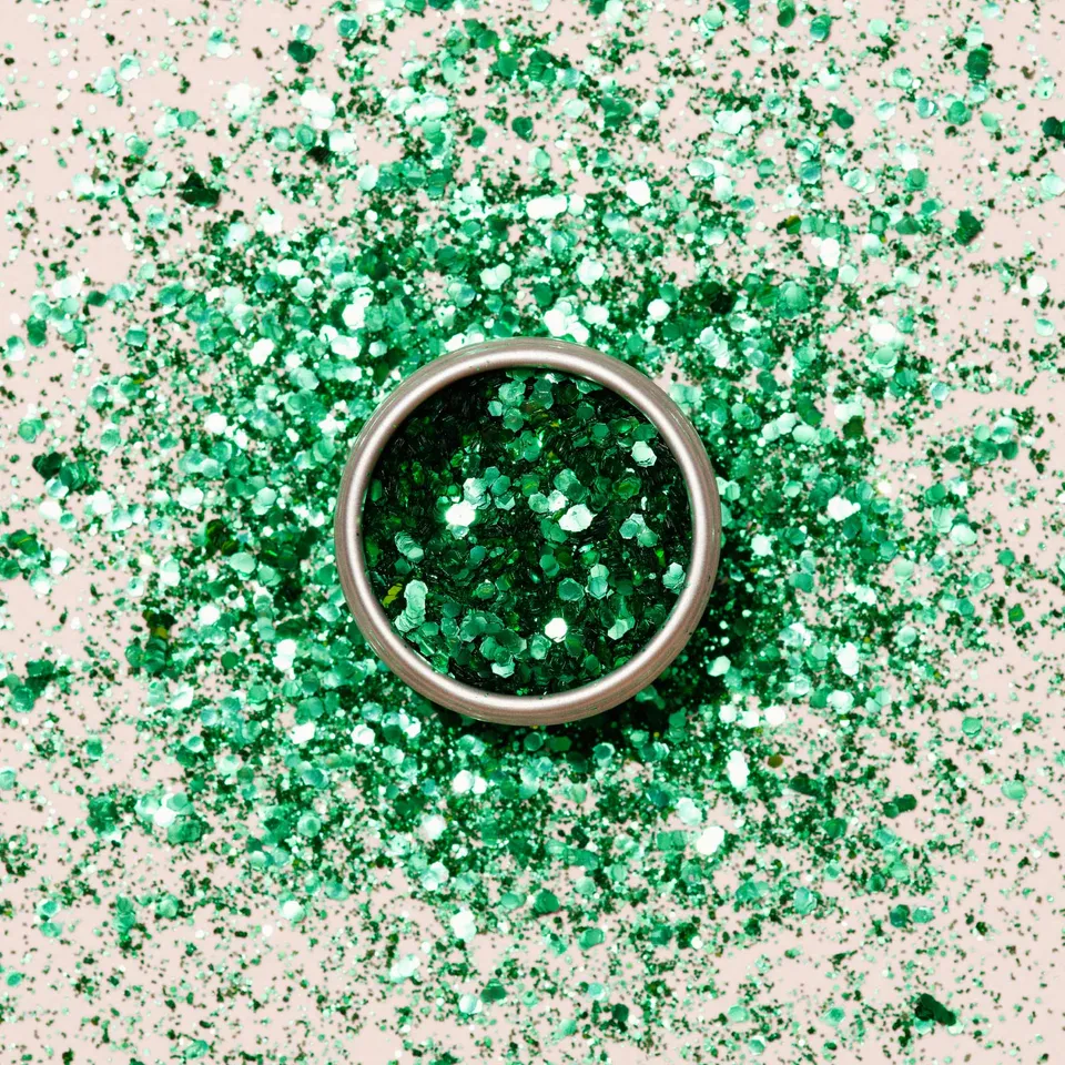 manicurist-accessoires-paillettes-cactus-nail-art-biod-gradable image 1
