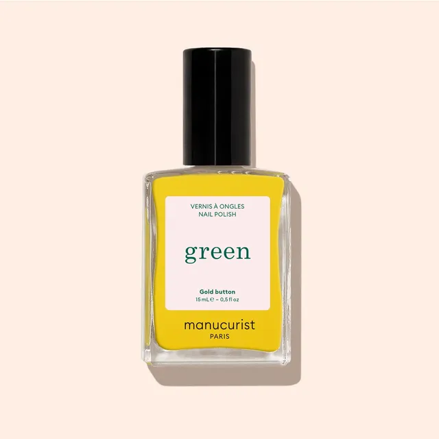 manicurist-green-vernis-ongles-gold-button-jaune-vif-opaque image 1
