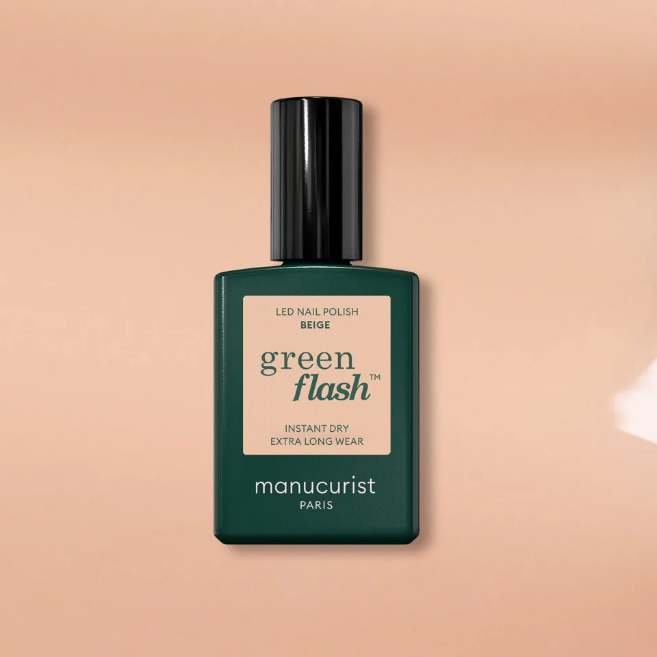manicurist-green-flash-vernis-semi-permanent-beige-nude-transparent image 1