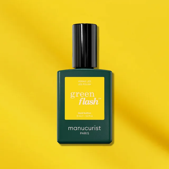 manicurist-green-flash-gold-button-vernis-semi-permanent-jaune image 1