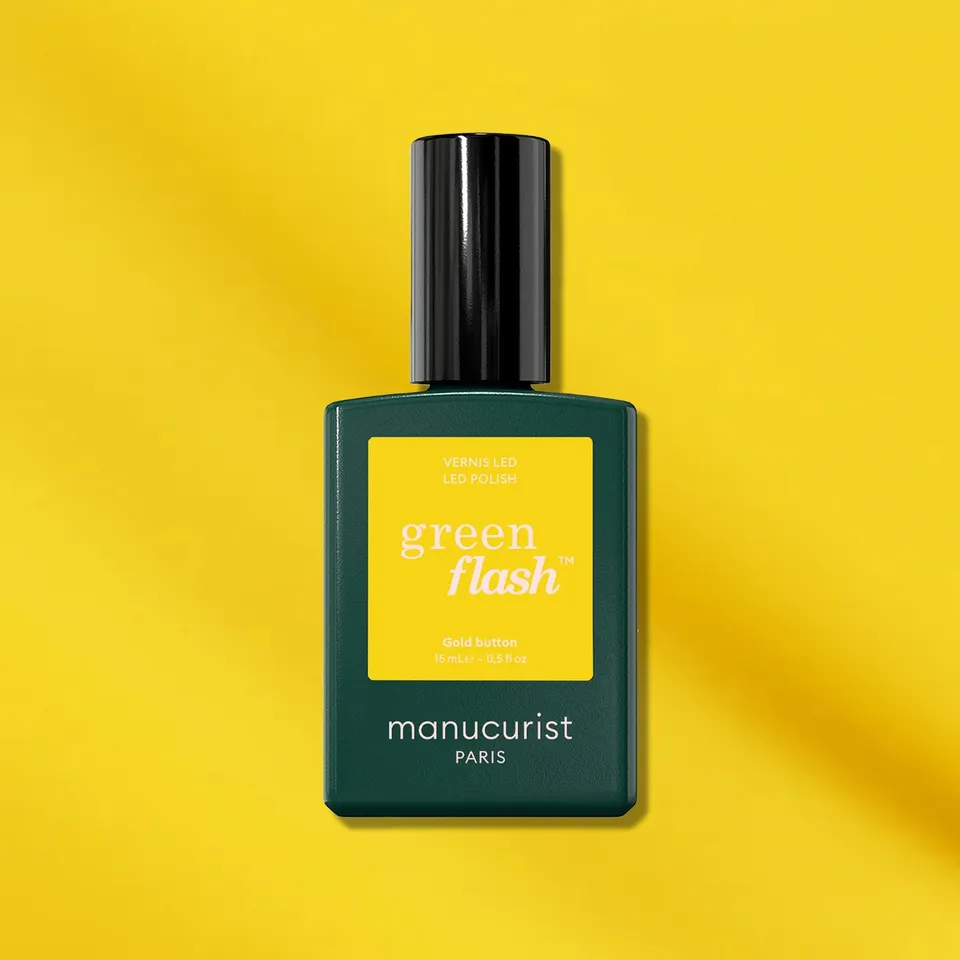 manicurist-green-flash-gold-button-vernis-semi-permanent-jaune image 1