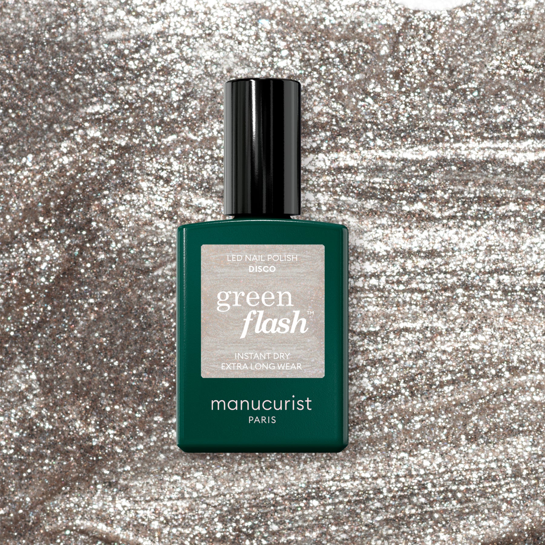 manucurist-green-flash-disco-vernis-semi-permanent-argent-paillet image 1
