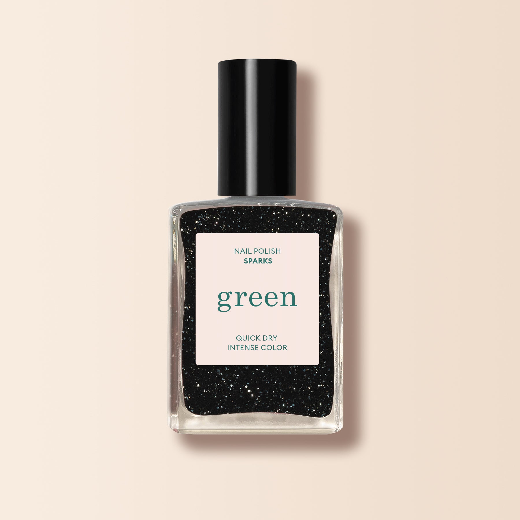 manicurist-green-sparks-vernis-ongles-noir-paillet image 1