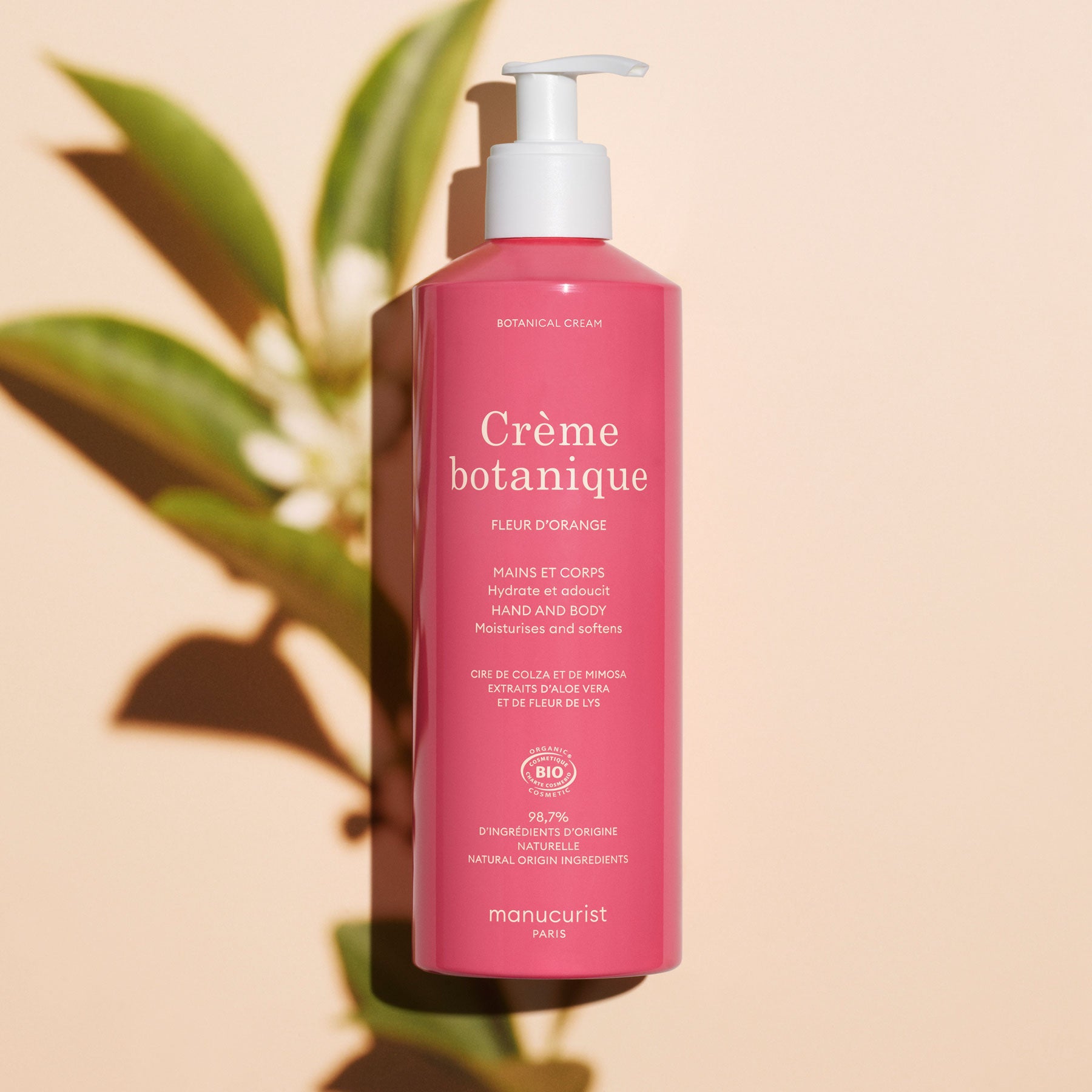 manicurist-cr-me-botanique-fleur-d-oranger-mains-bio-500ml image 1