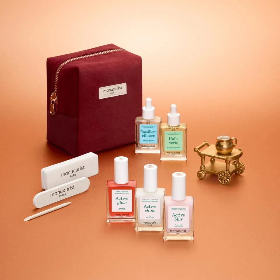 manicurist-active-starter-kit-coffret-vernis-soin-trousse-velours image 1