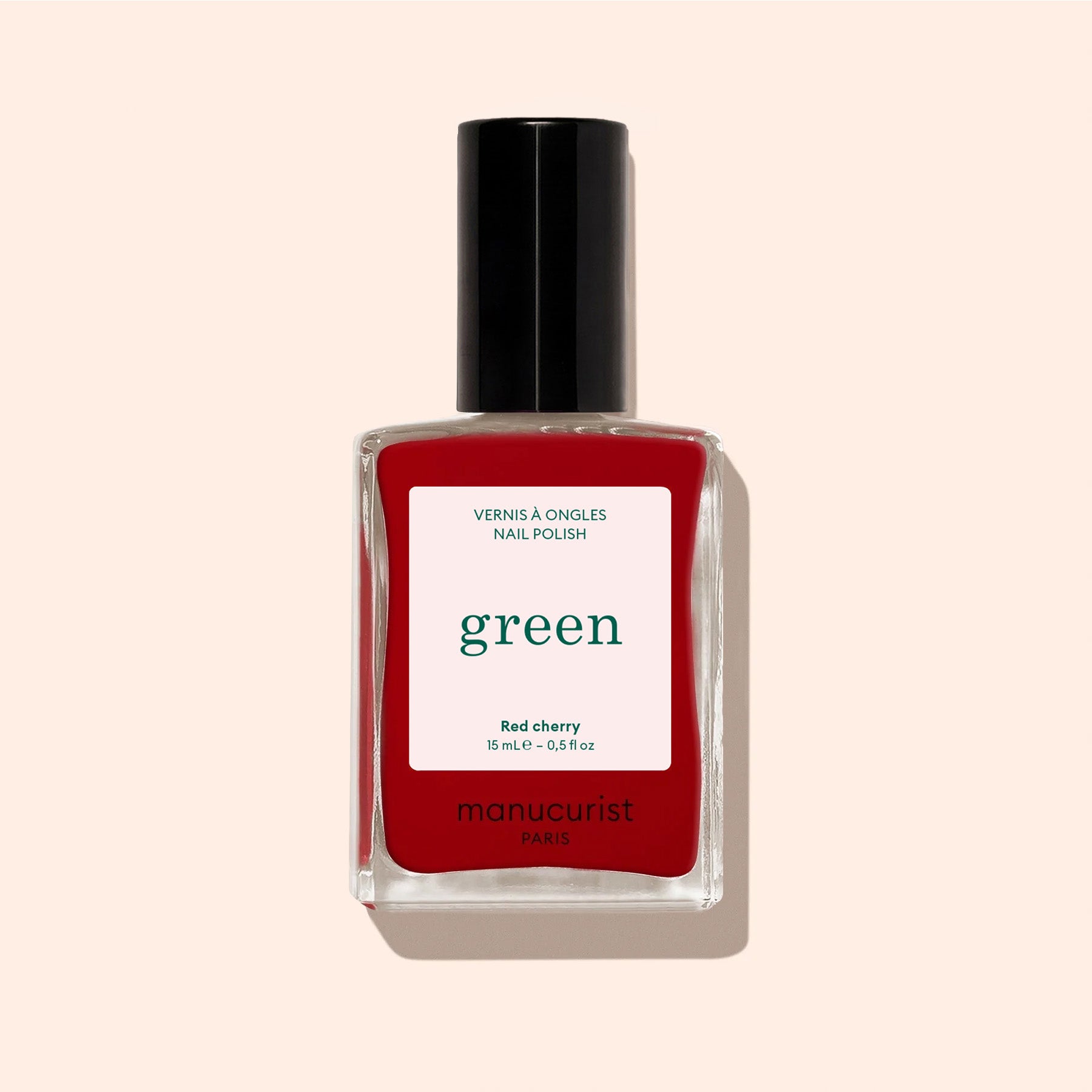 manicurist-green-vernis-red-cherry-rouge-cerise-15ml image 1