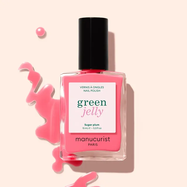 manucurist-green-sugar-plum-jelly-vernis-rose-sirop image 1