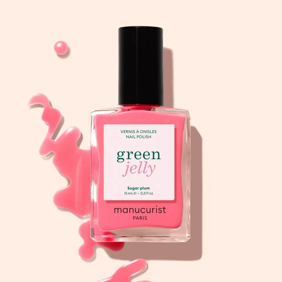 manucurist-green-sugar-plum-jelly-vernis-rose-sirop image 1