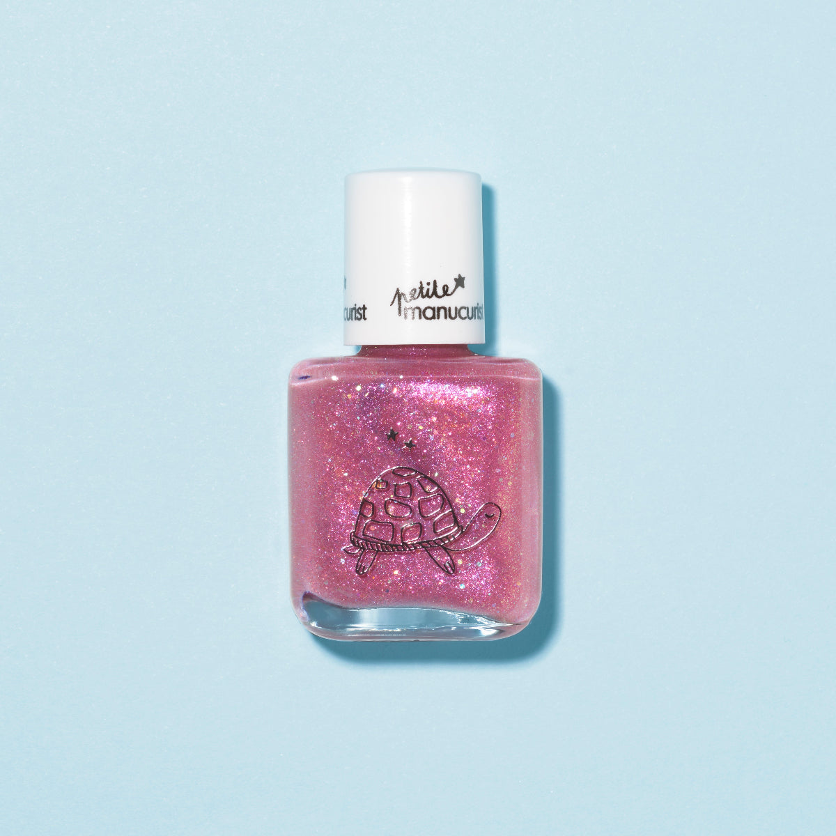 manicurist-betty-la-tortue-vernis-enfant-rose-framboise image 1