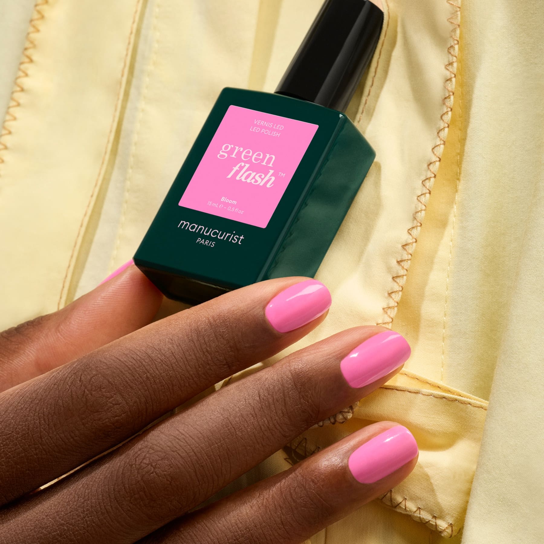 manicurist-green-flash-bloom-vernis-semi-permanent-rose-n-on image 2
