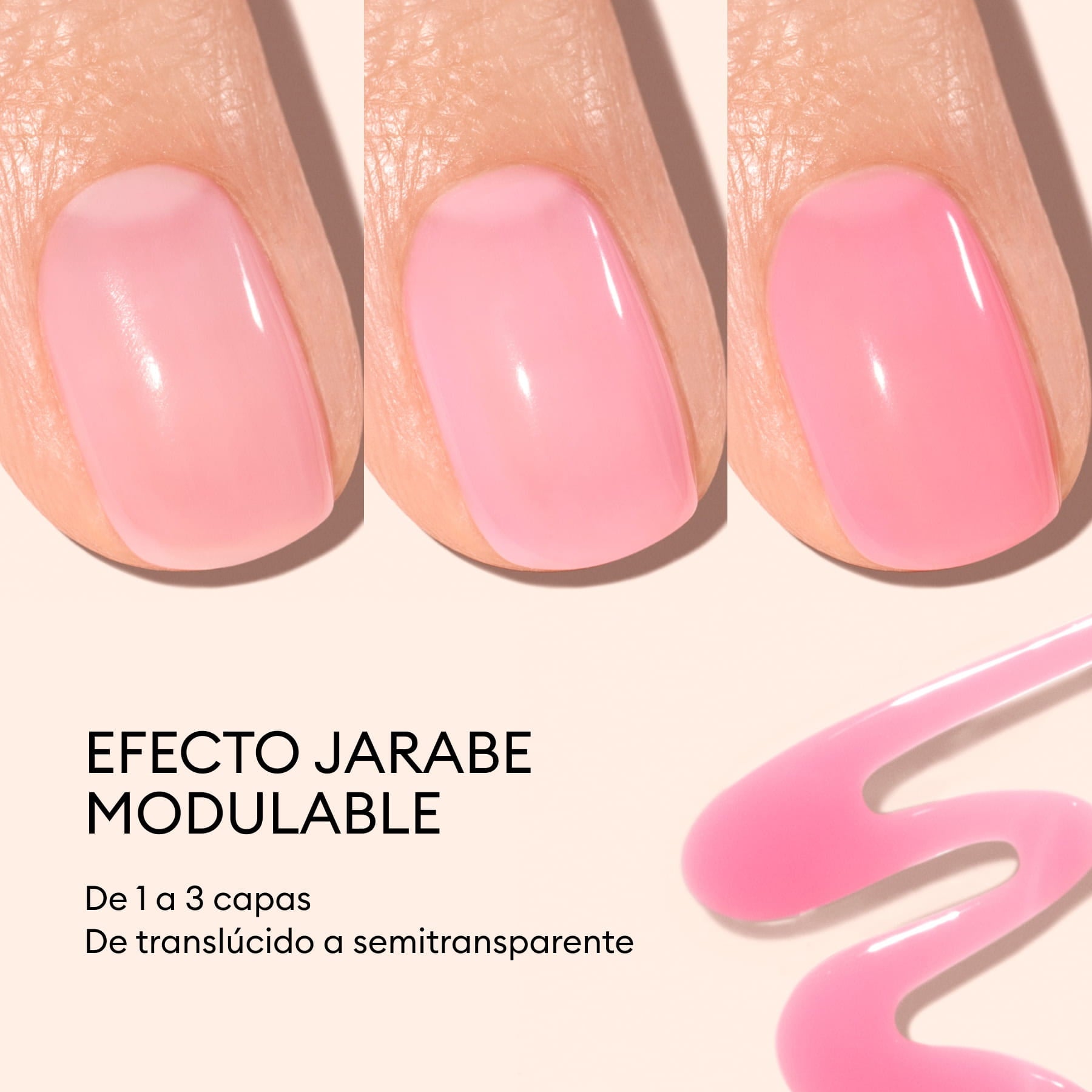 manucurist-green-vernis-ongles-pink-sorbet-jelly-rose-glossy image 5
