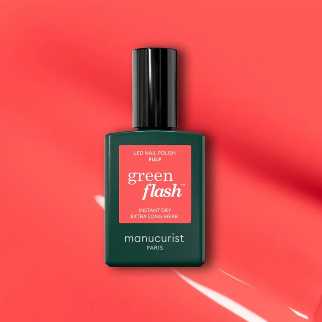 manucurist-green-flash-pulp-vernis-semi-permanent-rose-corail image 1