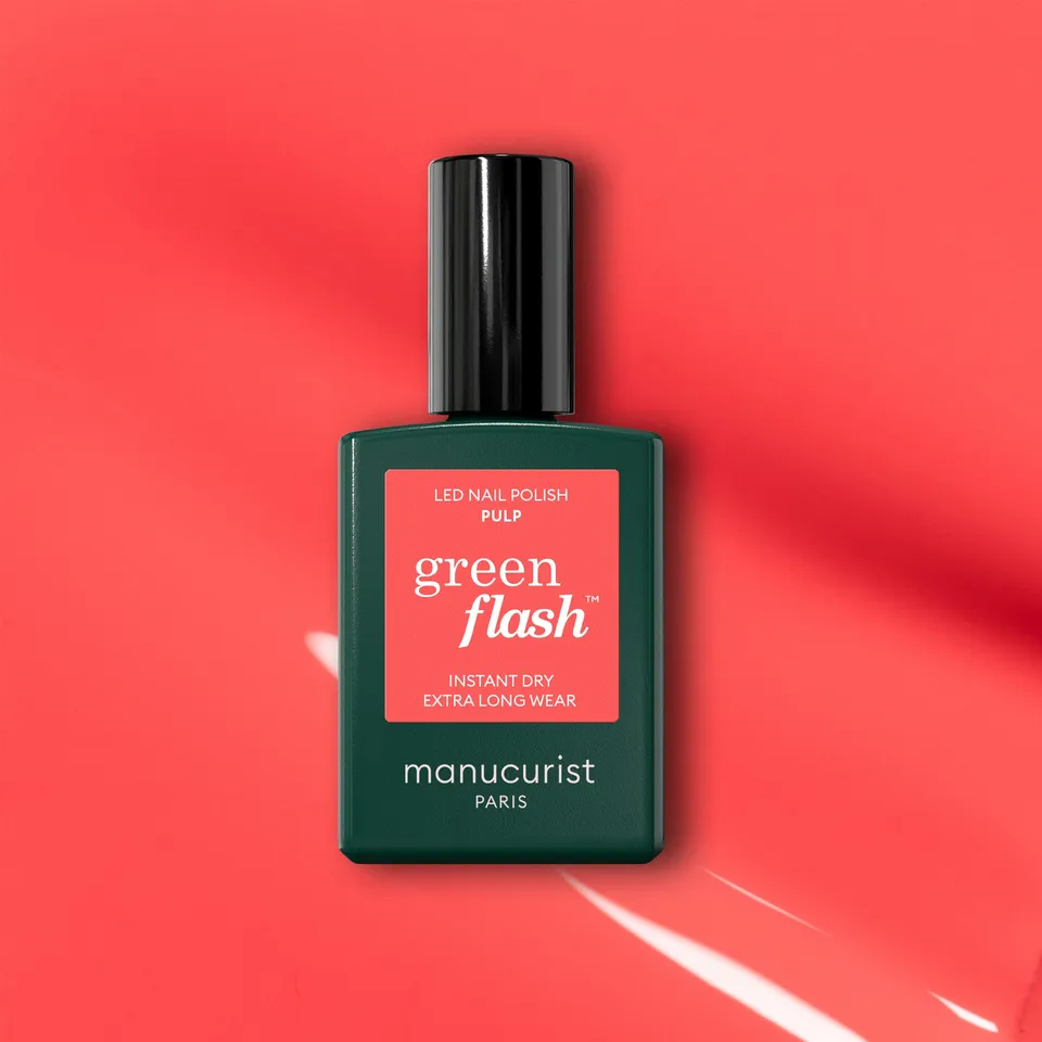 manucurist-green-flash-pulp-vernis-semi-permanent-rose-corail image 1