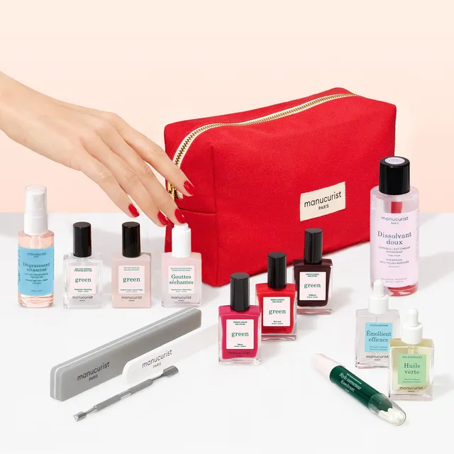 manicurist-green-trousse-addict-kit-manucure-3-vernis image 1