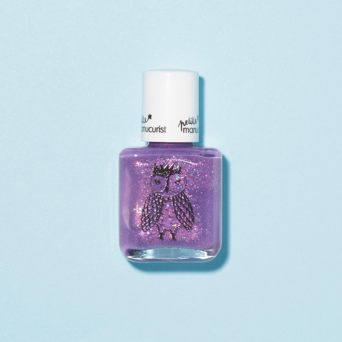 manicurist-scarlett-la-chouette-vernis-enfants-violet-paillet image 1