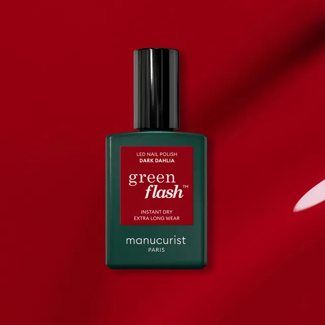 manicurist-green-flash-vernis-semi-permanent-dark-dahlia-rouge-fonc image 1