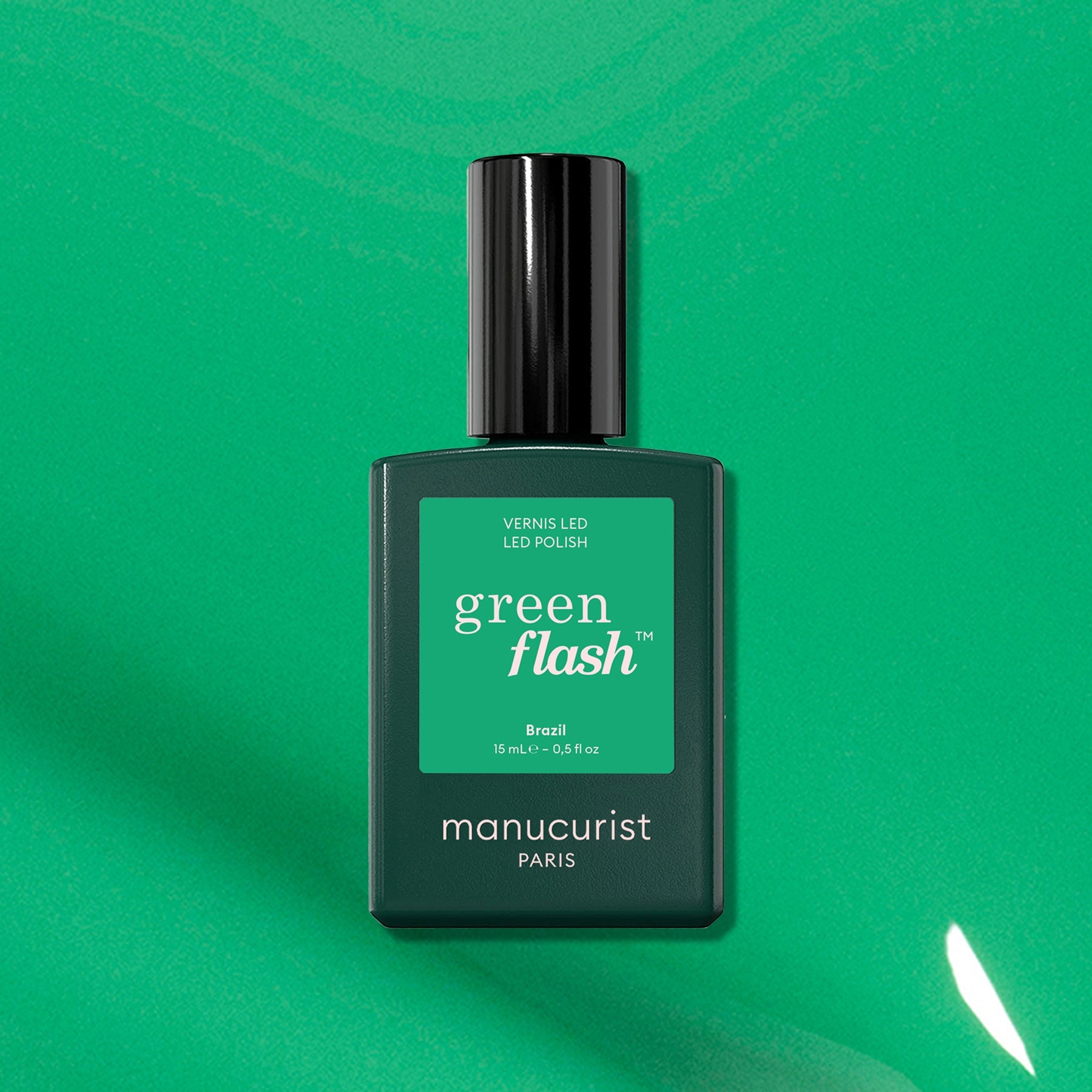 manicurist-green-flash-vernis-semi-permanent-brazil-vert-pop image 1