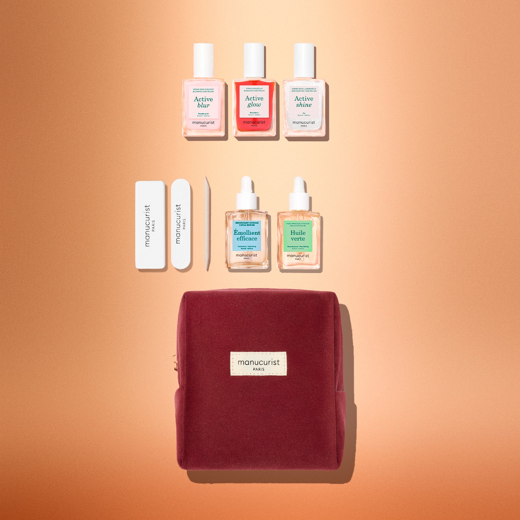 manicurist-active-starter-kit-coffret-vernis-soin-trousse-velours image 2