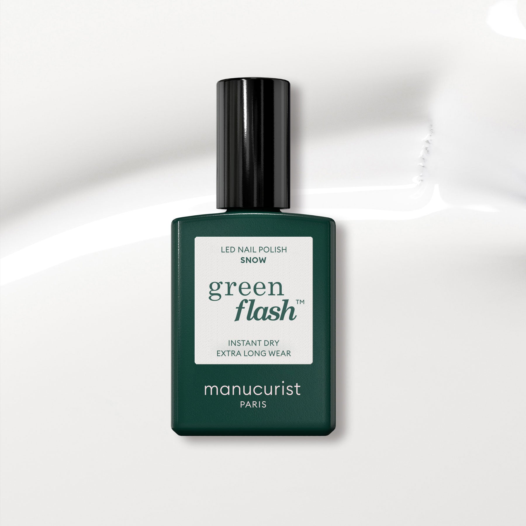 manicurist-green-flash-snow-vernis-semi-permanent-blanc-opaque image 1