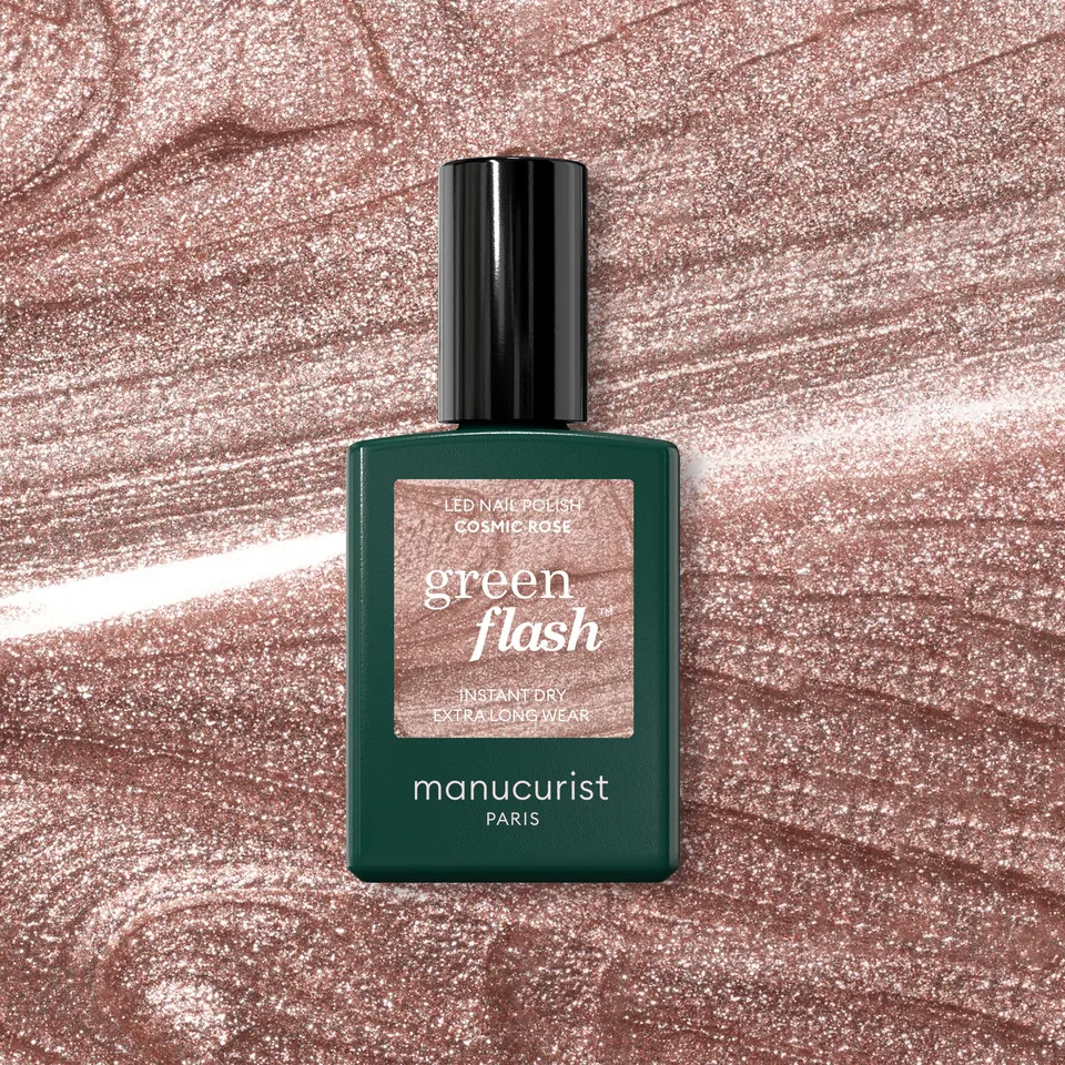 manicurist-green-flash-vernis-semi-permanent-cosmic-rose-iris image 1